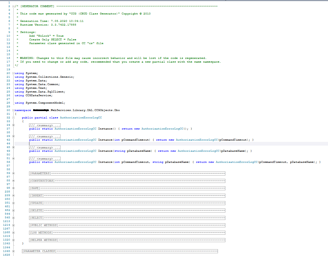 CCG Help Documentation